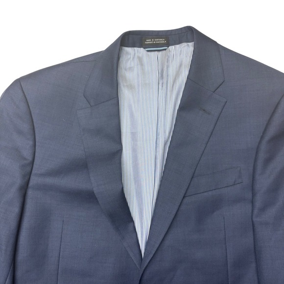 Tommy Hilfiger‎ Blazer | Mens Size 38S | Blue | 100% Wool | SMALL FLAW-See pics - Picture 5 of 14